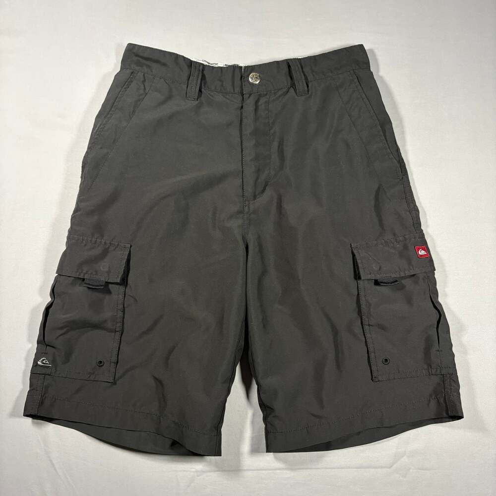 Y2K Quicksilver black cargo shorts